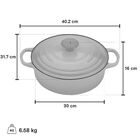 Shallow Round Dutch Oven